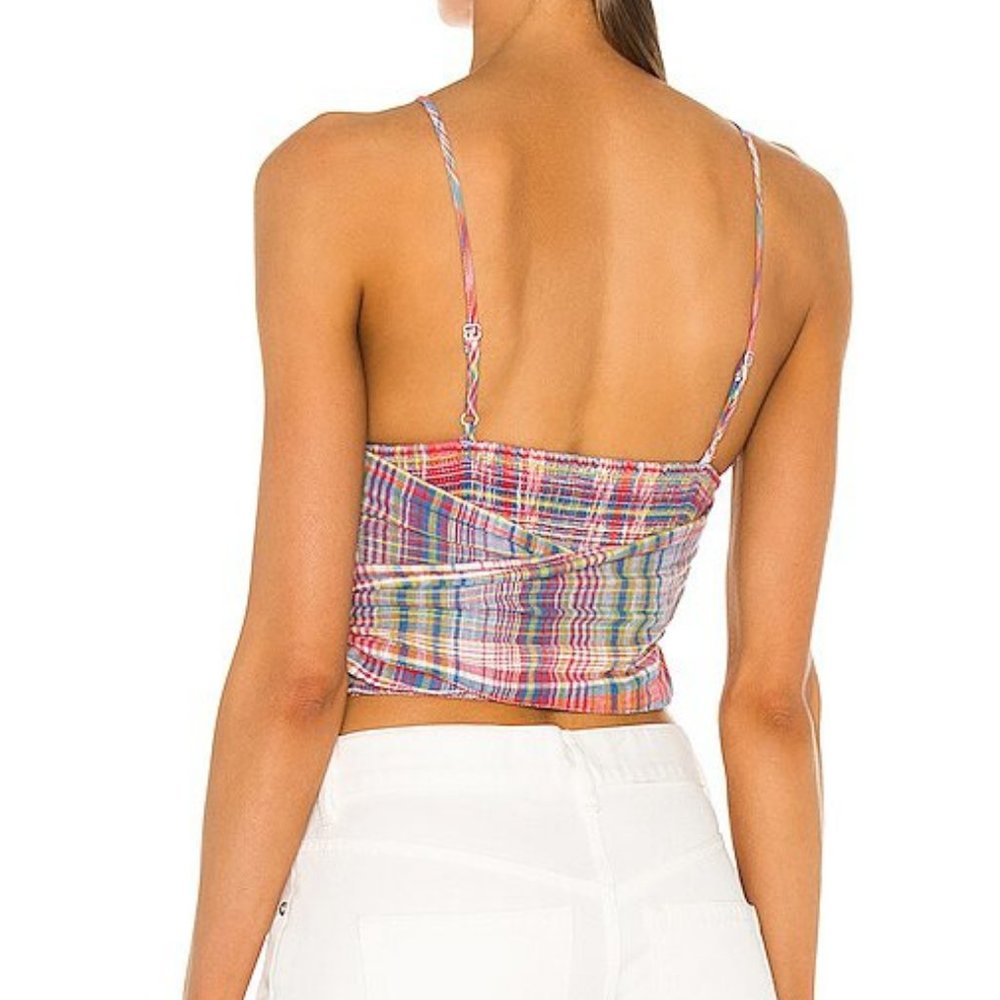 Free People Wool Real Love Plaid Tank Top New XS & S - Picture 4 of 8